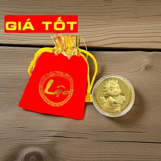 🌸BÁN CHẠY🌸 SỈ 10 Thỏi Ngựa Thần Tài Mạ Vàng Tặng Kèm Túi Nhung Phúc Lộc Phong Thủy May Mắn Tết 2026
