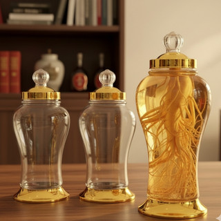 [Kho sỈ] Bình Ngâm Rượu Sâm Thủy Tinh Phú Hòa Có Van/Không Van Cao Cấp 1L,, 2L, 3L, 4L, 5L, 6L, 8L