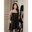 BUBBLE SILK DRESS - Đầm lụa dáng bí cao cấp chất liệu lụa óng co giãn nhẹ thoáng khí