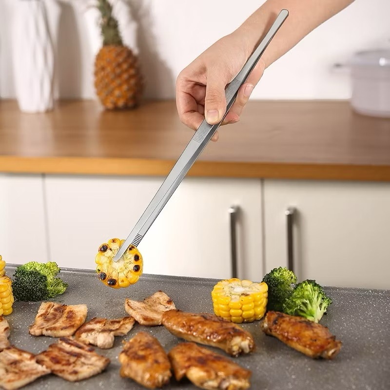 Kẹp Nướng KINSGEM by Chockmen 30cm Kẹp Gắp Thức Ăn Gắp Đồ Nướng Kẹp Thịt Gắp Đồ Chiên Rán Nhúng Lẩu
