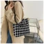 Túi xách Tote nữ dễ thương thiết kế trẻ trung phong cách Hàn Quốc, Túi Xách Nữ công sở nhung đa năng thời trang.s8015