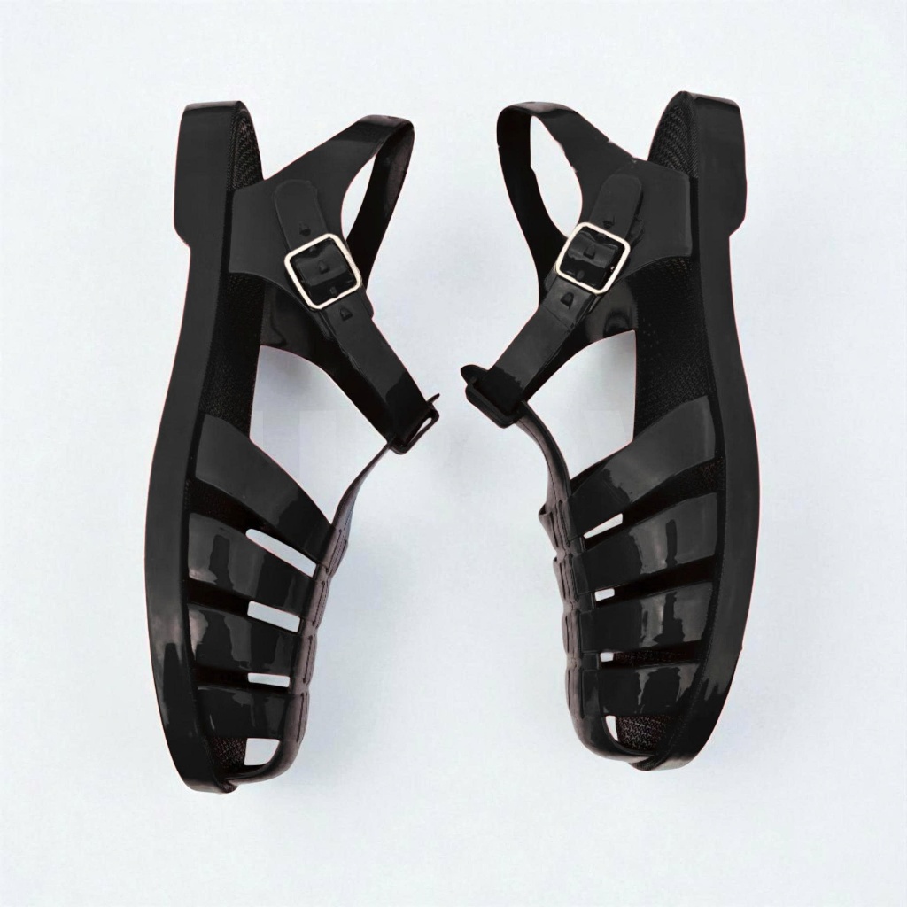 Dép Rọ Nam Nữ-Dép Rọ Sandal Quai Hậu, Nhựa Dẻo PVC Đúc Nguyên Khối Siêu ...