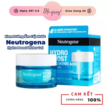 Kem Dưỡng Ẩm Neutrogena Hydro Boost Water Gel, Gel dưỡng ẩm, cấp nước Neutrogena Hydro Boost Aqua-Gel