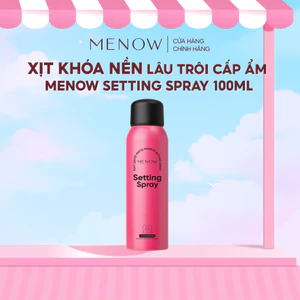 Xịt Khóa Nền Lâu Trôi Cấp Ẩm MENOW SETTING SPRAY 100ml