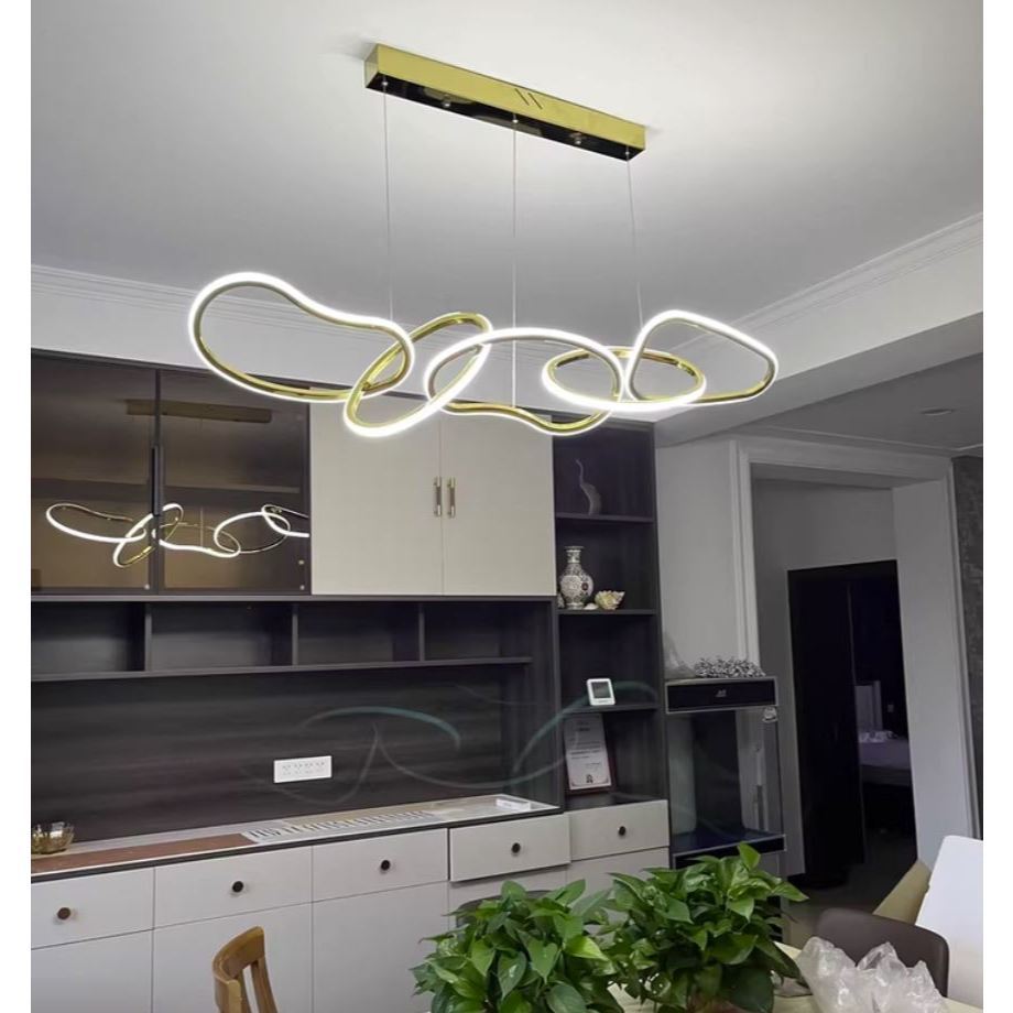 Đèn thả bàn ăn đèn thả trần EVA AP1222 dài 1m5 độc đáo trang trí phòng khách, phòng ăn, quầy bar bảo hành 24 tháng