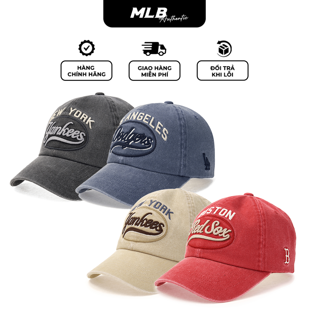 Mũ lưỡi trai bóng chày mềm có thể điều chỉnh, MLB Varsity Series New ...