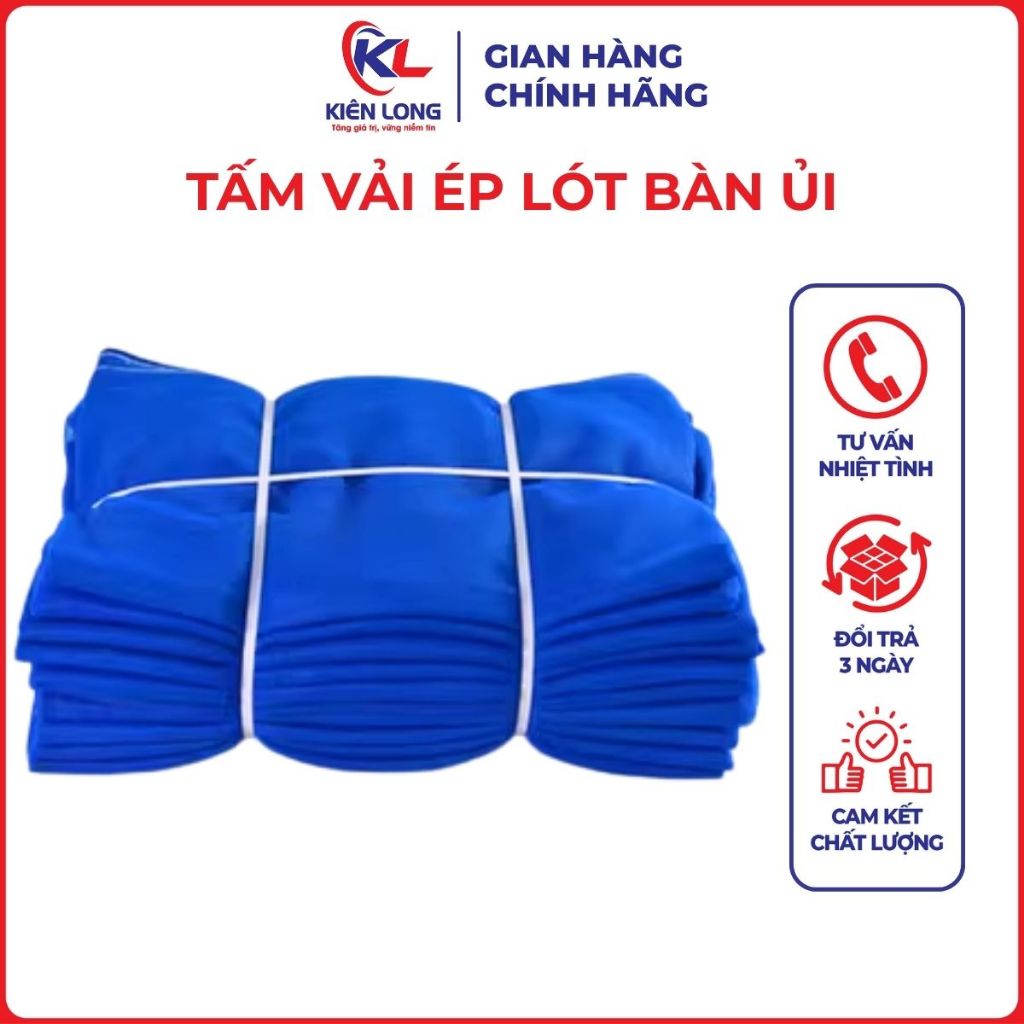 Tấm Vải Ép Lót Bàn Ủi Chịu Nhiệt Độ Cao Tiện Lợi Chống Cháy Chính Hãng Phụ Kiện Ngành May