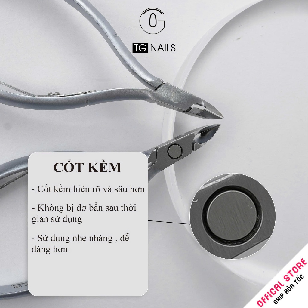 Kìm cắt da, Kềm Nhặt Da TG Cao Cấp: Chuyên Nghiệp Từng Đường Cắt