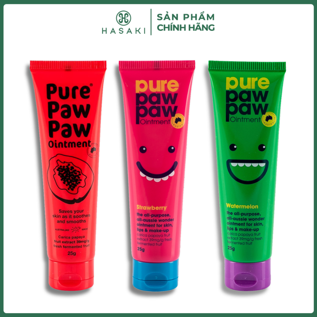 Dưỡng Môi Đa Năng Pure Paw Paw Chiết Xuất Đu Đủ 25g