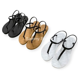 GIÀY SANDAL NỮ QUAI MẢNH TRƠN 3 MÀU CHẤT LIỆU CAO SU QUAI CAO SU QUAI CỐ ĐỊNH THOẢI MÁI ÊM ÁI