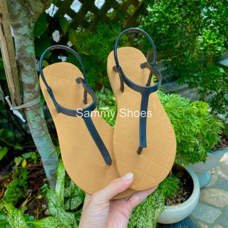 GIÀY SANDAL NỮ QUAI MẢNH TRƠN 3 MÀU CHẤT LIỆU CAO SU QUAI CAO SU QUAI CỐ ĐỊNH THOẢI MÁI ÊM ÁI