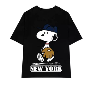 Áo Thun Ny Hoạt Hình Form Rộng - Không Xù Lông -Chất Mềm Mịn Dày Dặn Full Tag Mac Túi Zip