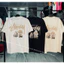 Áo Thun Stu Labubu Unisex Dày Dặn-Vải Mềm Không Xù Lông Áo Phông Bacsic Dễ Mặc Dễ Phối Đồ