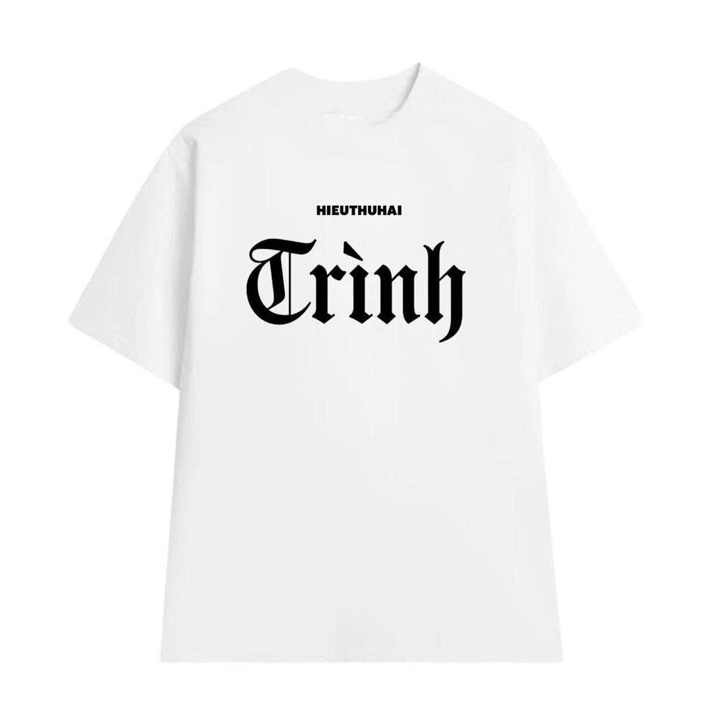 Áo thun unisex TRÌNH Hiếu Thứ Hai siêu hot áo phông cổ tròn chất Cotton mềm mịn co dãn 4 chiều TA0107