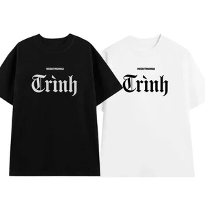 Áo thun unisex TRÌNH Hiếu Thứ Hai siêu hot áo phông cổ tròn chất Cotton mềm mịn co dãn 4 chiều TA0107