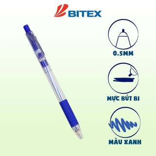 [SL] Hộp 20 cây Bút bi B03 Bitex (0.5 mm)/B03