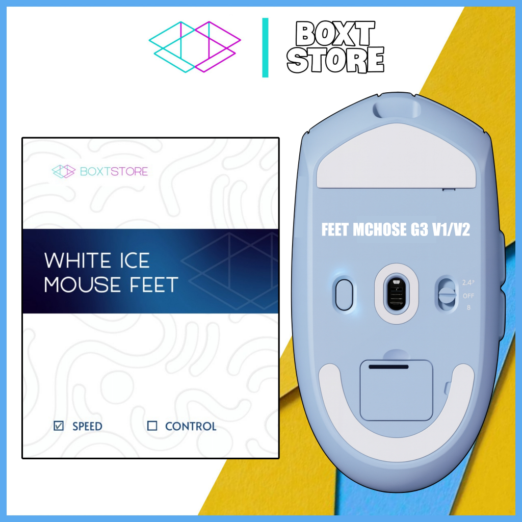Mouse Feet PTFE WHITE ICE Cho Chuột Mchose G3 SE Pro Max Ultra - Feet ...