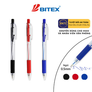 [SL] Hộp 20 cây Bút bi B03 Bitex (0.5 mm)/B03