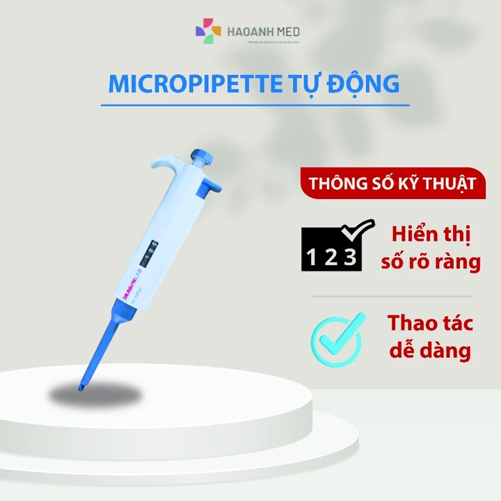 Micropipette Pipet Tự Động Dragon LAB Các Dải Từ 0.5 - 5000μl