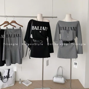 TRIANGLE- Bali Dress (Cân nhắc kỹ, return is not welcomed) - Đầm ngắn kèm belt phong cách Hàn Quốc năng động kèm belt