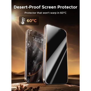 Bộ 2 tấm kính cường lực iPhone 17 Series Ugreen | Chống nhìn trộm | Kèm sẵn dụng cụ tự dán kính | Chính hãng Cao cấp