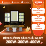 [💡RẺ VÔ ĐỊCH] Đèn Đường Bàn Chải Năng Lượng Mặt Trời 200W 400W Siêu Sáng Vỏ Nhôm, Cảm Biến, BH 2 Năm — ảnh 1