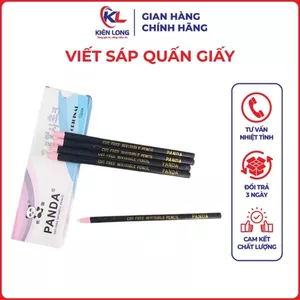 Viết Sáp Quấn Giấy Con Gấu Panda Tự Bay Khi Ủi – Chính Hãng, Hộp 12 Cây