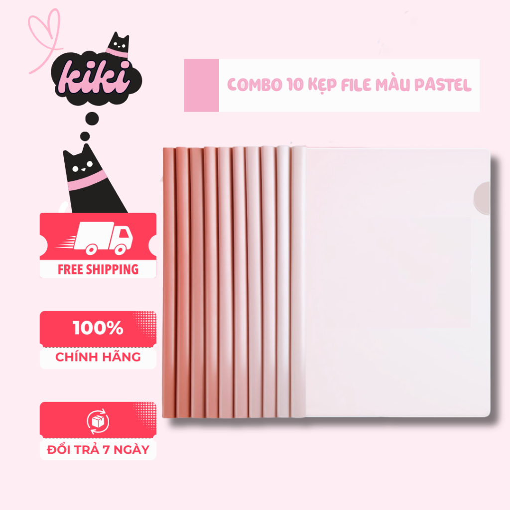 [GIÁ SIÊU RẺ] COMBO 10 chiếc Kẹp tài liệu rút gáy, file rút gáy basic ...