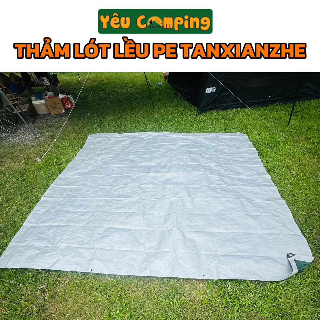 Thảm, bạt lót lều cắm trại TANXIANZHE, chống ẩm, cách nhiệt chất liệu PE siêu bền bảo hành 12 tháng | BigBuy360 - bigbuy360.vn