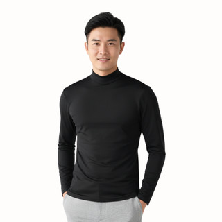 Áo thun nam giữ nhiệt dài tay lót nỉ URANOX, vải thun lạnh, co giãn 4 chiều, giữ ấm tốt HT1