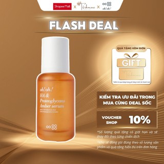 Tinh Chất Dưỡng Ẩm Chuyên Sâu, Phục Hồi & Trẻ Hóa Da oh!oh! HA & Proteoglycans Amber Serum 30ml