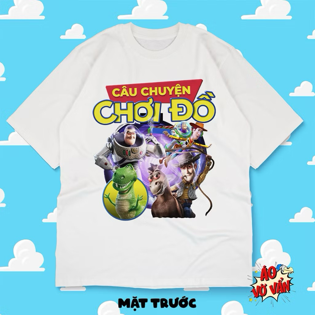 Áo Thun Chơi Đồ Chất Vải Mềm Mịn - Dày Dặn - Cotton 2 Chiều New Ss 2025