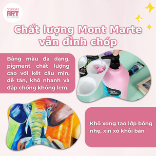 [Hỏa tốc HCM] Màu Acrylic Mont Marte Signature Dạng Bình 2 Lít Có Vòi Chiết