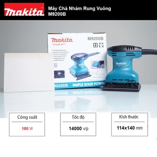 Máy Chà Nhám Rung Vuông Makita M9200B (Công suất: 180W)