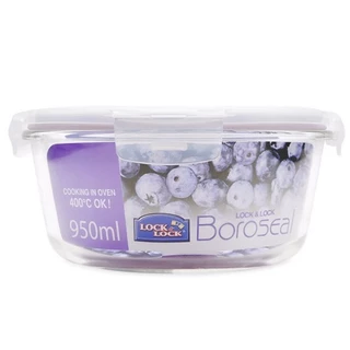 [Hàng tặng không bán] HỘP THUỶ TINH CHỊU NHIỆT TRÒN 950mL - LLG861PG
