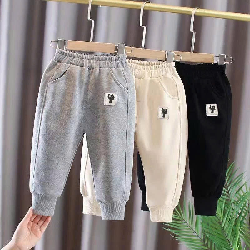 Quần nỉ (FROM RỘNG) bé trai, bé gái chất vải nỉ bông thời trang cho bé từ 6-25kg