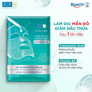 Mặt Nạ Dưỡng Ẩm, Sáng Da Chuyên Sâu Premium Hydrating/Whitening Serum Mask (23g/miếng)