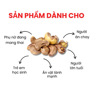 Hạt Điều Vỏ Lụa Muối Việt Nam Dan D Pak I Cashews Salted Crispy I 250g