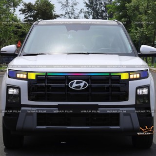 Decal dán đèn Creta 2025 fom mới, tem in trong 3 lớp cao cấp không thấm nước, độ bền cao