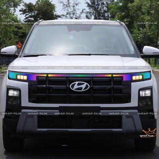 Decal dán đèn Creta 2025 fom mới, tem in trong 3 lớp cao cấp không thấm nước, độ bền cao