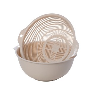 Bộ chậu kèm rổ đa năng Hokori Chính Hãng Việt Nhật Plastic