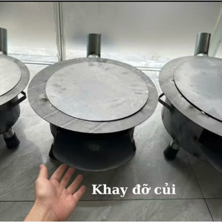 Bếp củi thông minh 50cm (Thép dày loại 1) -Đa năng, chống khói, bền bỉ, dễ vệ sinh