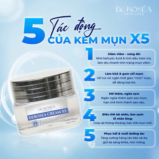 KEM MỤN X5 DEROSÉA
