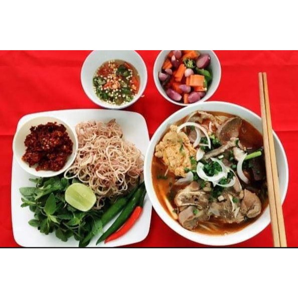 COMBO 10 Hũ Mắm Ruốc Huế Bà Duệ (NẮP HỒNG) Chuẩn Vị Bún Bò - Món Mắm Đặc Trưng Xứ Huế Hũ 380G
