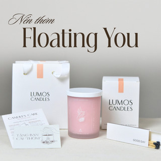 Nến Thơm Quà Tặng Cao Cấp Floating You Hương Dưa Lưới Ngọt Mát [Kèm Túi Thiệp] Cho Phòng Vừa Và Nhỏ