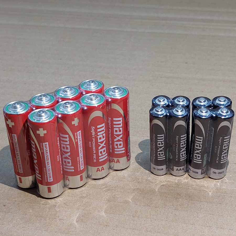 Combo 8 Viên Pin Maxell AA và 8 Viên Pin Maxell AAA 1.5v Siêu Bền Bỉ Hàng chính hãng