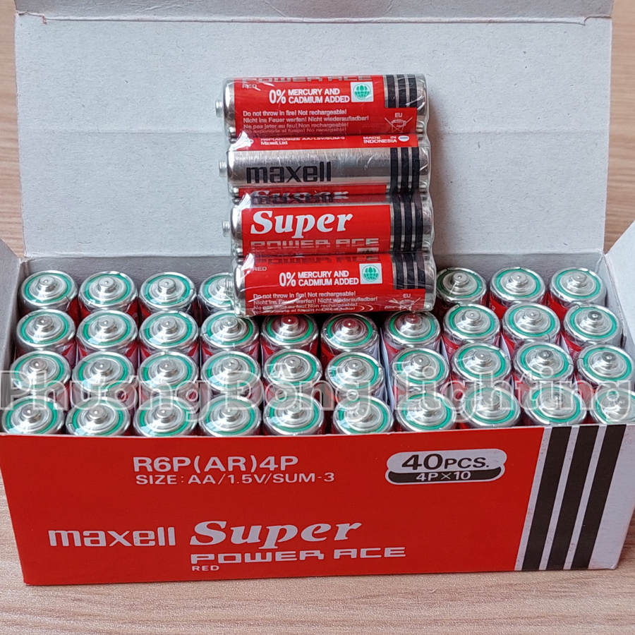 Combo 8 Viên Pin Maxell AA và 8 Viên Pin Maxell AAA 1.5v Siêu Bền Bỉ Hàng chính hãng