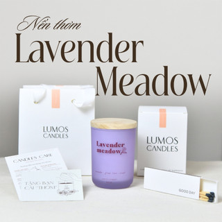 Nến Thơm Quà Tặng Cao Cấp Hương LAVENDER dễ chịu [Kèm Túi Thiệp] Cho Phòng Vừa Và Nhỏ