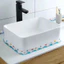 Combo 2 Cuộn băng keo dán viền Toilet, Bồn rửa bát, Bếp ga hoa văn chống thấm nước 3.2m