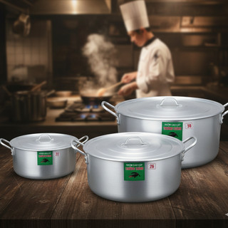 [Kho sỈ] Combo 2 nồi nhôm size 22cm, 24cm cao cấp Trường Thành, nồi nhôm dày - Hunghome
